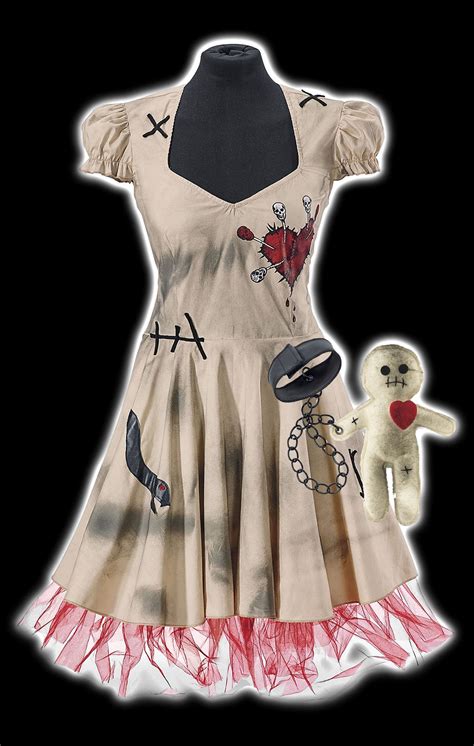 Command attention with an alluring voodoo doll ensemble